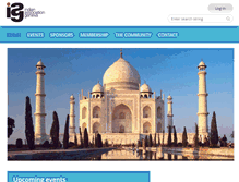 Tablet Screenshot of indianassociationgeneva.com